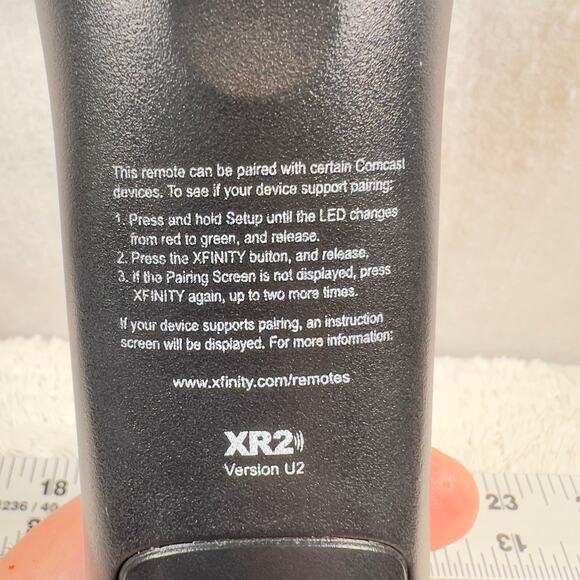 Xfinity Cable TV Remote XR2 Version U2 - Picture 3 of 7
